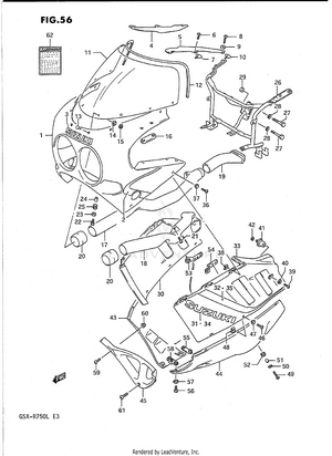 Cowling (model J 7jj) Schematic