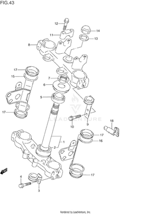 Steering Stem Schematic
