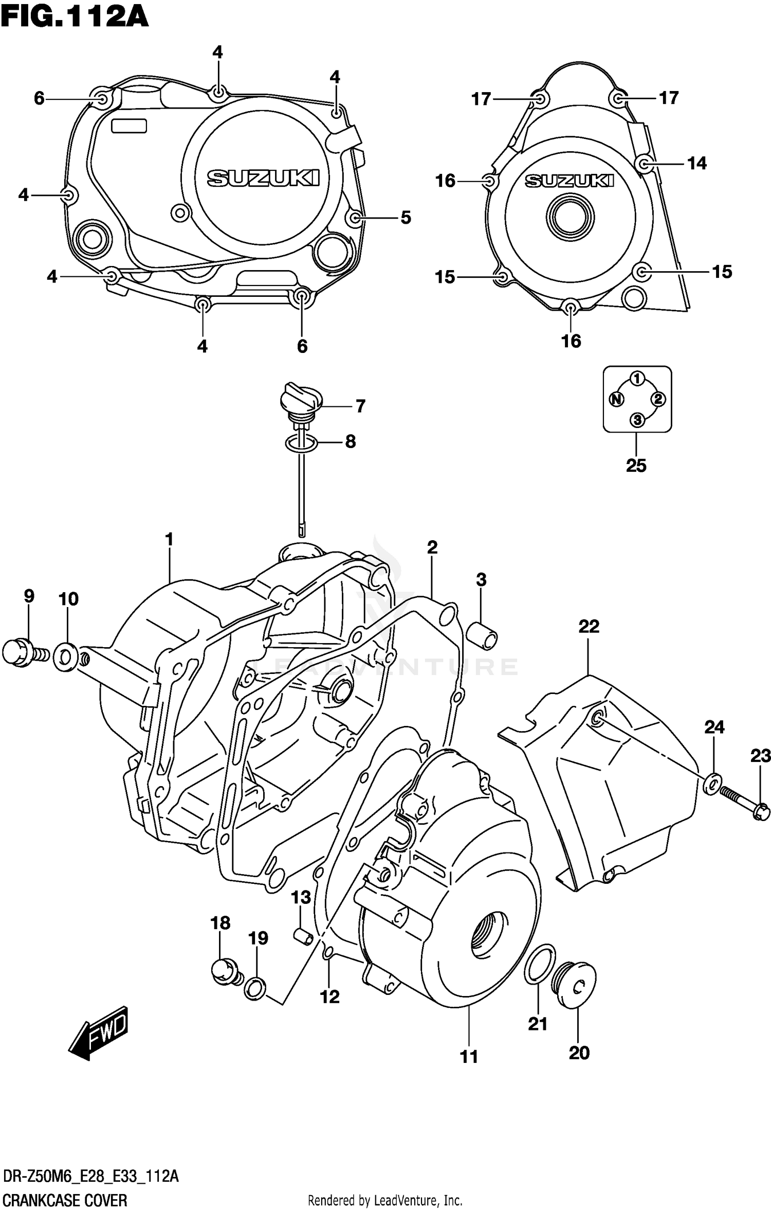 CRANKCASE COVER