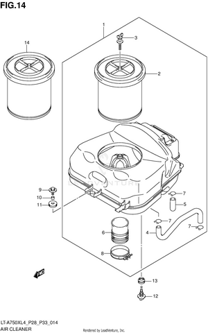Air Cleaner Schematic