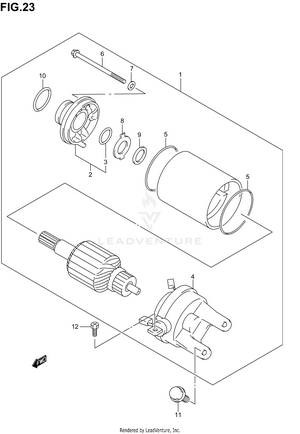 Starting Motor Schematic