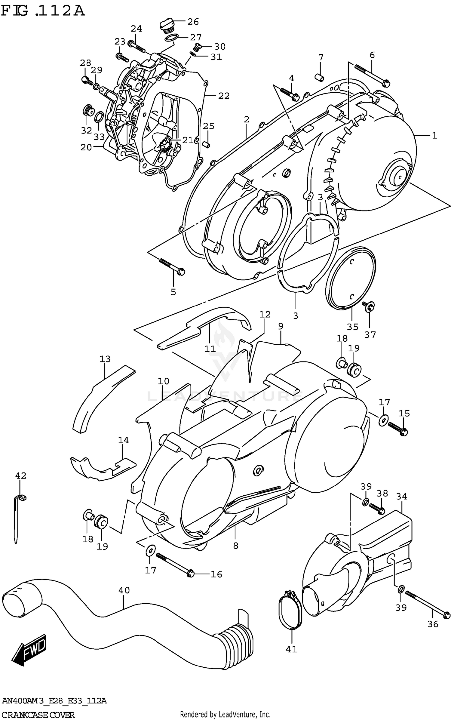 CRANKCASE COVER