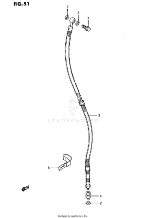 Front Brake Hose Schematic