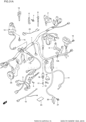 Wiring Harness (model S/t/v/w) Schematic