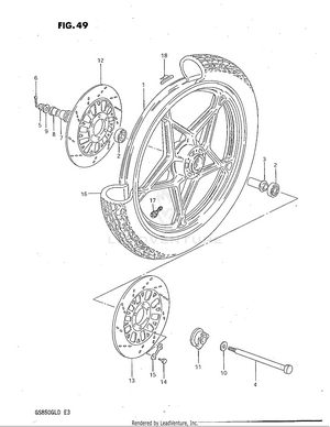 Front Wheel Schematic