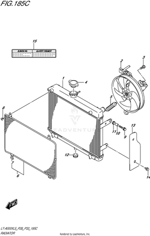 Radiator (lt-a500xzl5 P28) Schematic