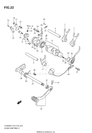 Gear Shifting Schematic