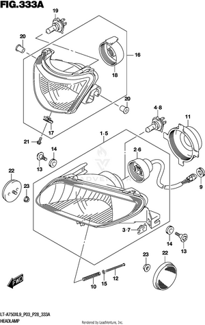 Headlamp Schematic