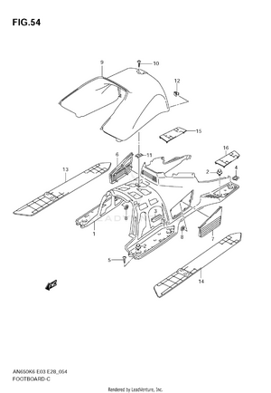 Footboard Schematic