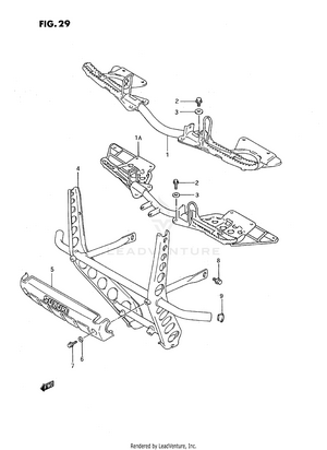Footrest Schematic