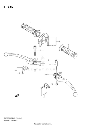 Handle Lever Schematic