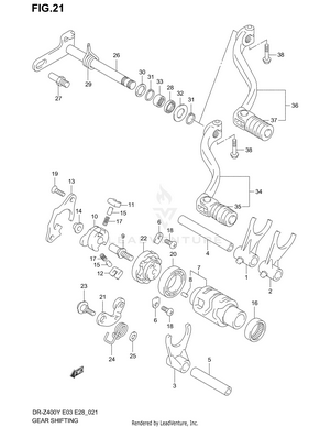Gear Shifting Schematic