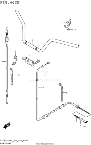 Handlebar (lt-a750xm2 P28) Schematic