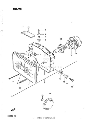 Headlamp Schematic
