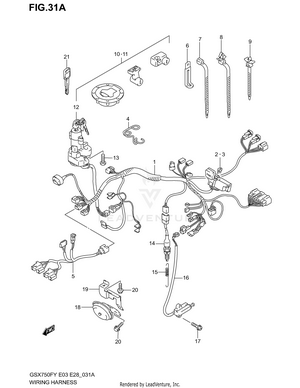 Wiring Harness (model K3) Schematic