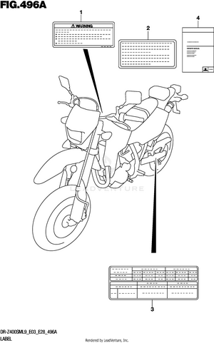 Label (dr-z400sml9 E03) Schematic