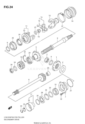 Secondary Drive Schematic