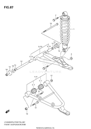 Front Suspension Arm Schematic