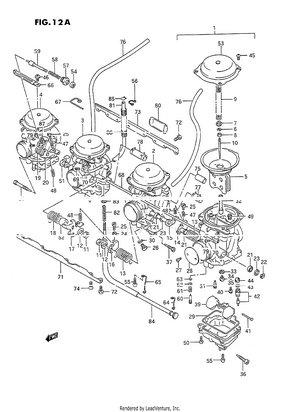 Carburetor (model K) Schematic