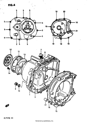 Crankcase Cover Schematic
