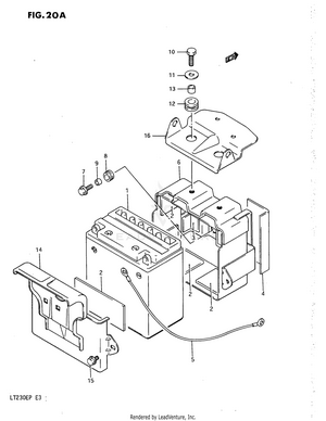 Battery (model K/l/m/n/p) Schematic