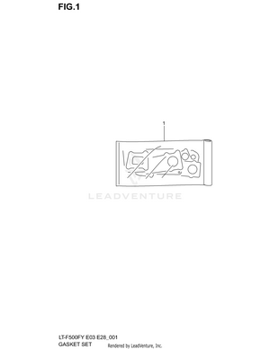 Gasket Set Schematic