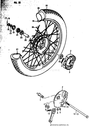 Front Wheel Schematic