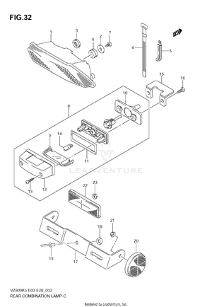 Rear Combination Lamp Schematic
