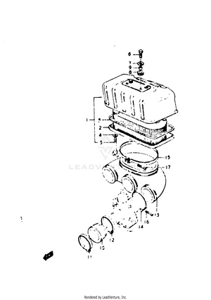 Air Cleaner (gt750k) Schematic