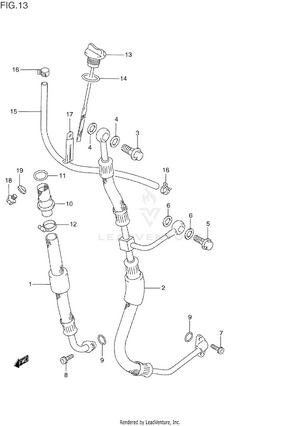 Oil Hose Schematic