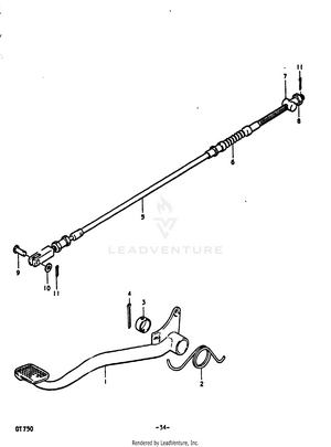 Rear Brake Schematic