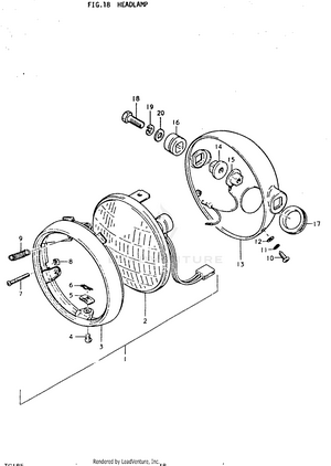 Headlamp Schematic