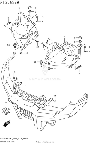 Front Grille Schematic