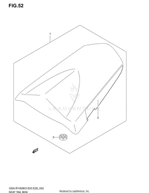 Seat Tail Box (model K3) Schematic