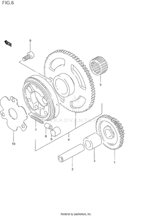 Starter Clutch Schematic