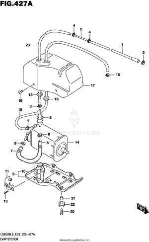 Evap System (ls650bl8 E33) Schematic