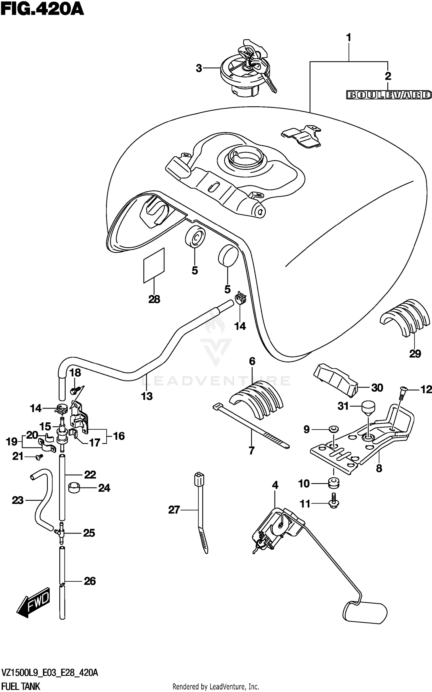 Assembly diagram