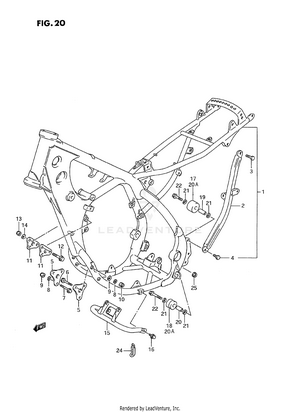 Frame (model K/l/m/n) Schematic