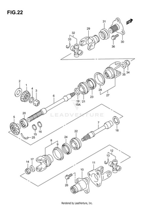 Secondary Drive Schematic