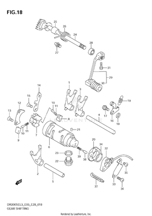 Gear Shifting Schematic
