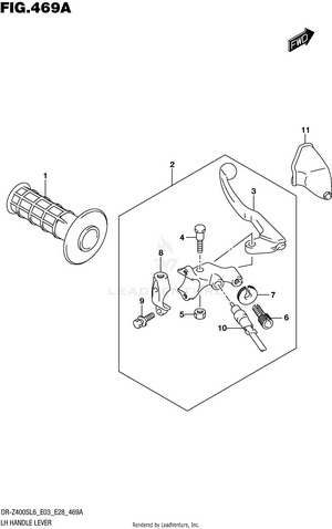 Lh Handle Lever Schematic