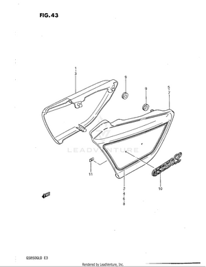 Frame Cover (model D) Schematic