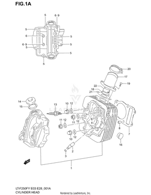 Cylinder Head Schematic