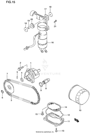 Oil Pump - Fuel Pump Schematic