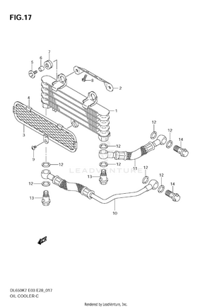 Oil Cooler Schematic