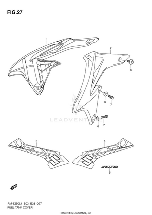 Fuel Tank Cover Schematic