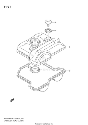 Cylinder Head Cover Schematic