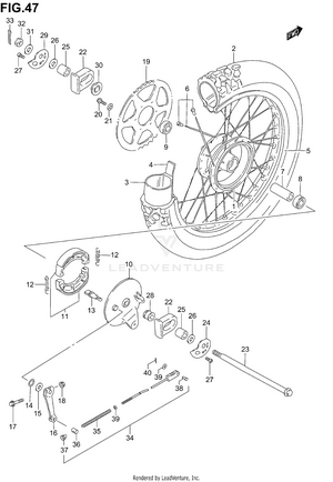 Rear Wheel Schematic