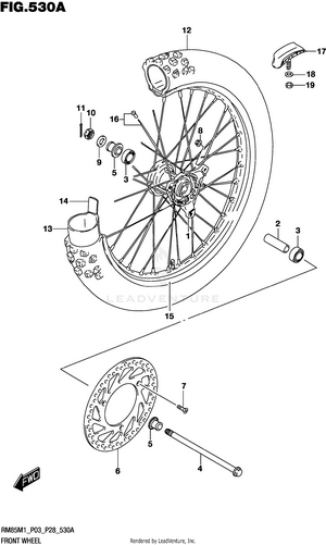 Front Wheel Schematic