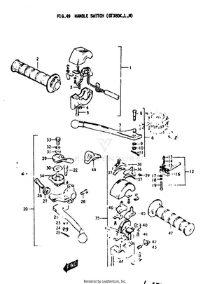 Handle Switch (gt380k Schematic